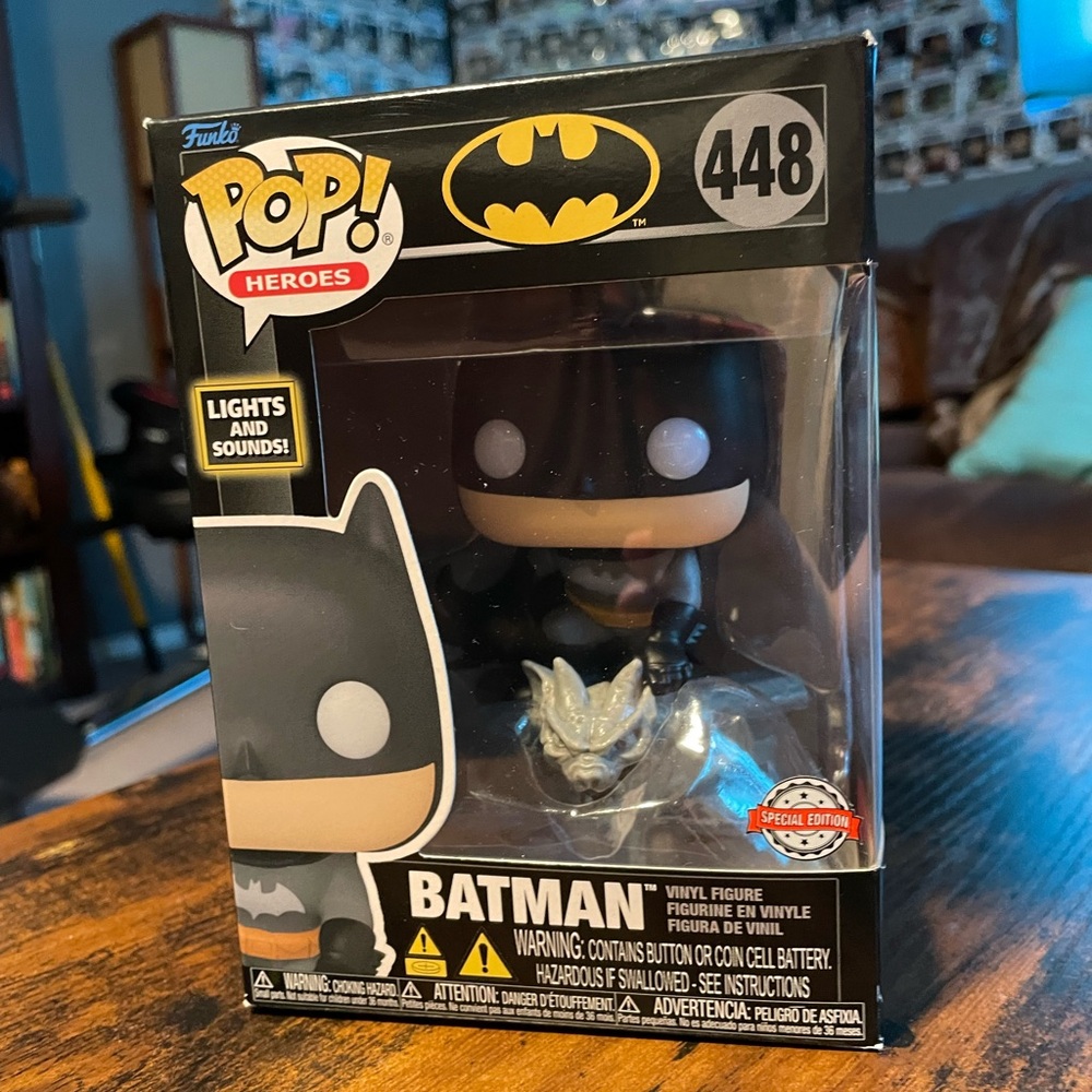 Batman Funko with Lights and Sound